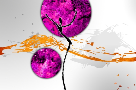 abstract color design art illustrationの写真素材