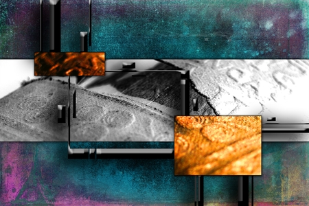 abstract color design art illustrationの写真素材