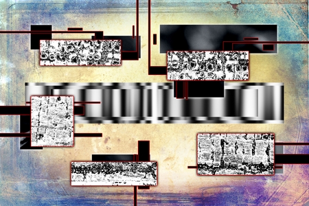 abstract color design art illustrationの写真素材