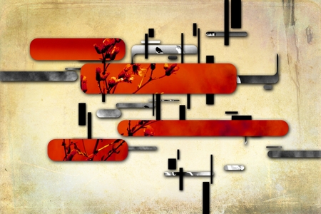 abstract color design art illustrationの写真素材