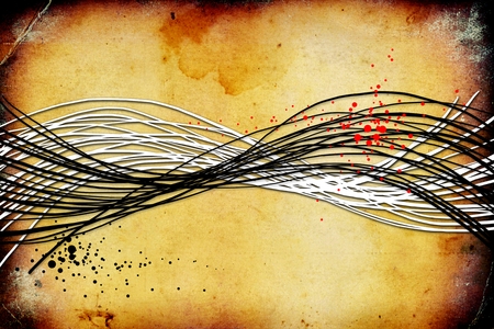 abstract color design art illustrationの写真素材