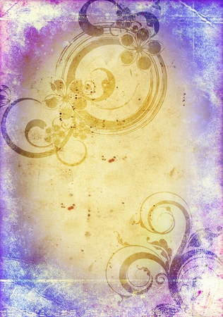 Grunge background with space for text or imageの写真素材