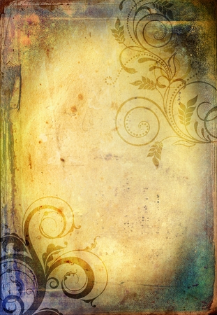 Grunge background with space for text or imageの写真素材