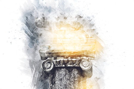 Rome Italy art drawing sketch illustration fun design vintage retroの写真素材