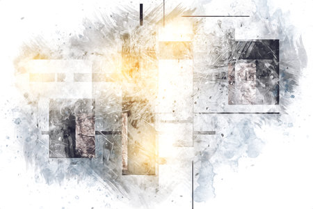 abstract color design art illustration