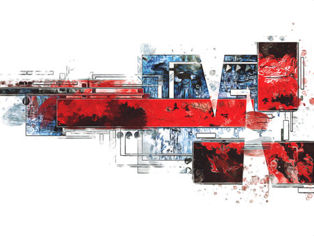 abstract color design art illustration