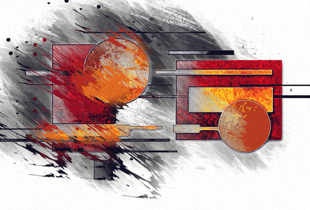 abstract color design art illustration