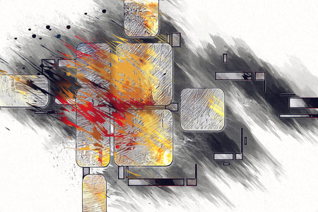 abstract color design art illustration