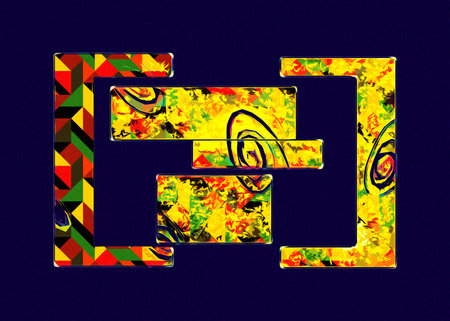 abstract color design art illustration