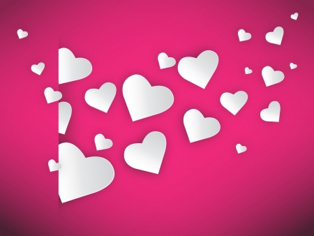 hearts fly jpeg image vector illustration. This image will download as a jpeg or .eps file. You will need a vector editor to use this file.のイラスト素材