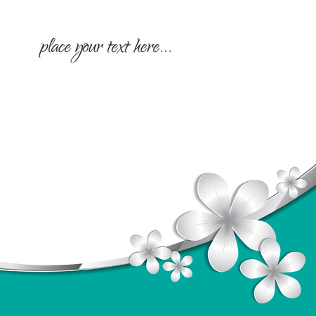 Stock Vector Abstract 3d paper flower pattern background. Available in highresolution in several sizes to fit the needs of your project and can be used for wallpaper pattern web blog surface textures graphic  printing.のイラスト素材