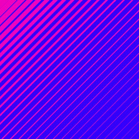 Pink striped geometrical diagonal parallel lines pattern on blue background. Repeat straight stripes texture background.のイラスト素材