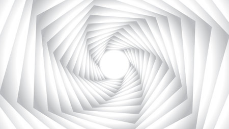 Geometric grey shaded hexagon background, can be used for wallpaper, pattern, web, blog, surface, textures, graphic & printing.のイラスト素材