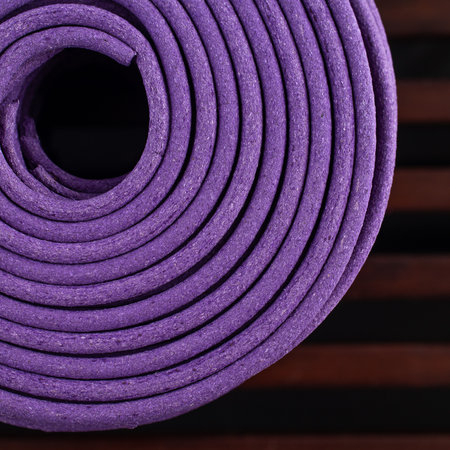 Purple aromatic incense spirals close up. Top view.の写真素材