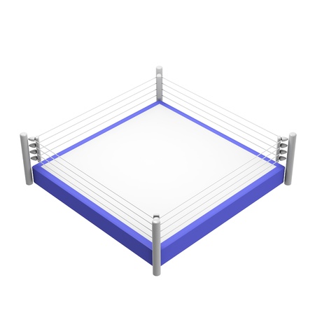 Boxing ringの写真素材