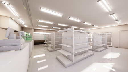 convenience storeの写真素材