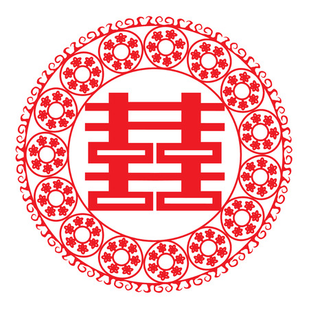 Chinese paper-cutのイラスト素材