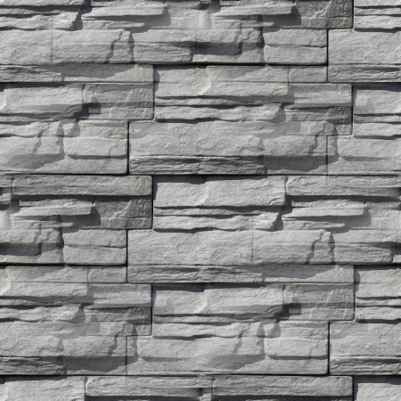 Granite decorative brick wall seamless background textureの写真素材