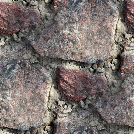 granite wall background seamless texture oldの写真素材