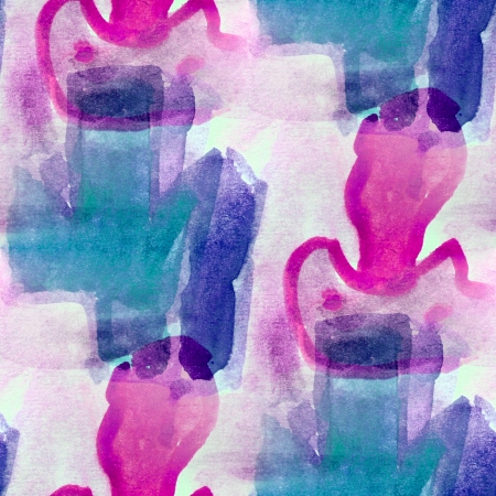 paint blue purple seamless background watercolor color abstract artの写真素材