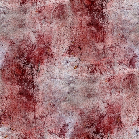 red wall blood stains plaster cracks paint seamless background textureの写真素材