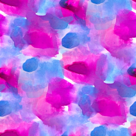 seamless blue purple background yellow watercolor color water orange abstract artの写真素材