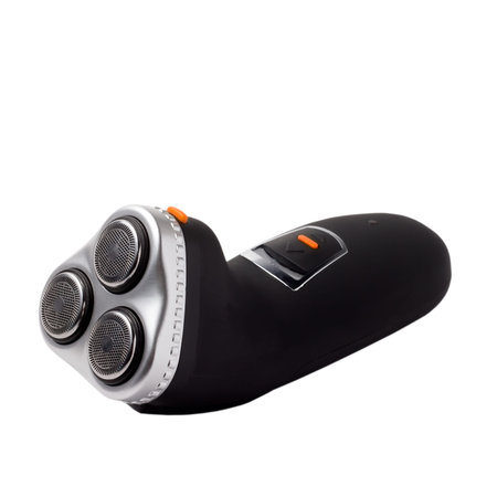 electric razor isolated on white backgroundの写真素材