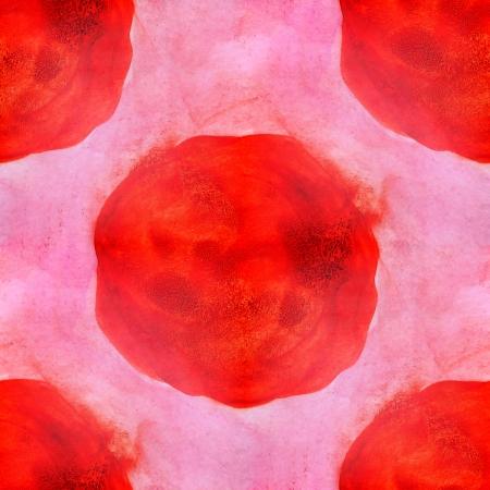 abstract red, pink watercolor seamless texture hand painted backgroundの写真素材
