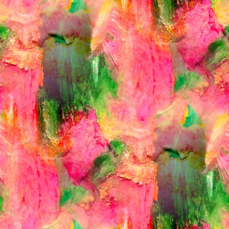 abstract watercolor and art green red seamless texture hand, painted backgroundの写真素材