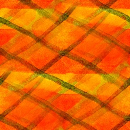 art seamless texture background orange, yellow watercolor abstract brushの写真素材