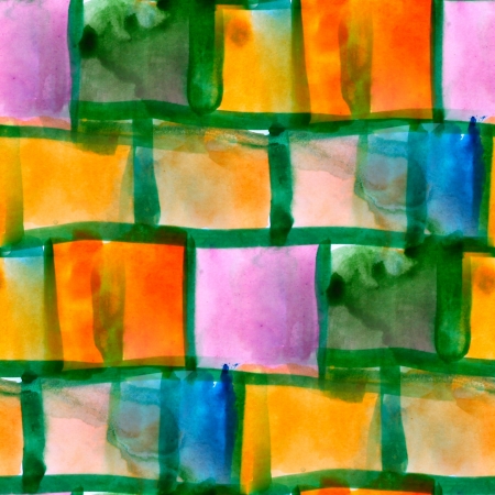 grunge texture, watercolor green orange seamless background, vintage hand drawn background, business background, abstract background, retro backgroundの写真素材