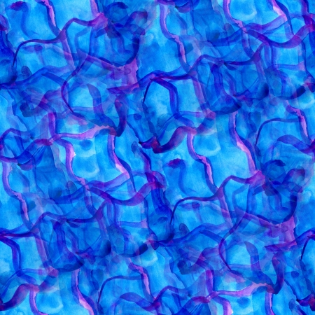 blue purple abstract watercolor art seamlessの写真素材