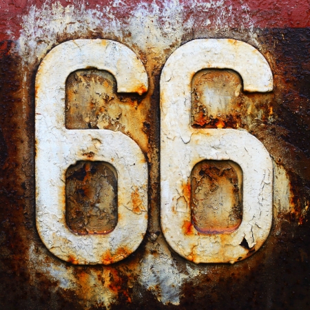 66 route road highway sign travel historic usa vintage historical trip history unitedの写真素材