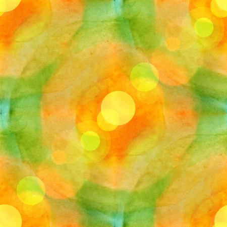 sun glare watercolor round red green yellow for your designの写真素材