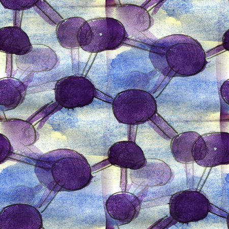 grunge  ancient ornament drawing usa colorful pattern water purpの写真素材