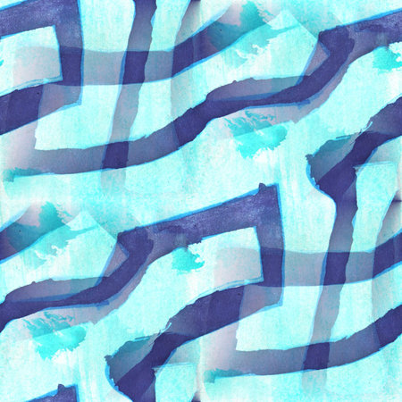 ancient ornament drawing blue, green usa colorful pattern waterの写真素材