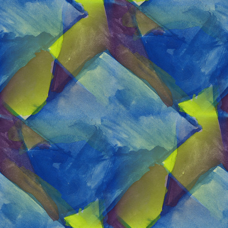 america ancient ornament drawing usa colorful pattern blue, yellの写真素材