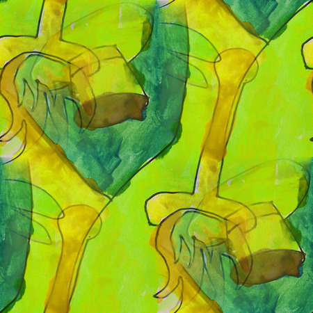 art seamless a bucket of paint contemporary  texture watercolor unusual wallpapersの写真素材