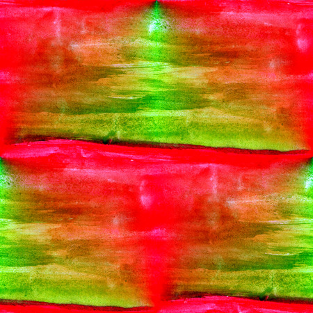green red seamless macro texture watercolors with brush strokesの写真素材