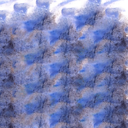 modern art avant-guard texture background wallpaper vintage pattern hand-drawing  blue, violet design seamless watercolorの写真素材