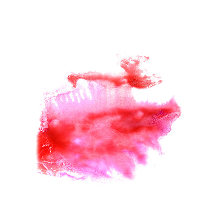 macro spot blotch red, pink texture isolated on  white textureの写真素材