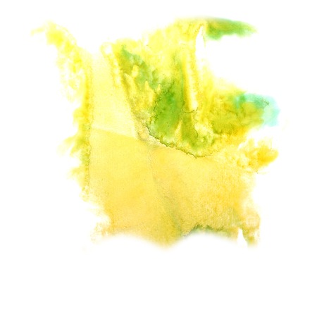 macro spot yellow blotch texture isolated on white  textureの写真素材