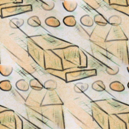 seamless light brown mugs, boxes texture background wallpaper pattern ancient