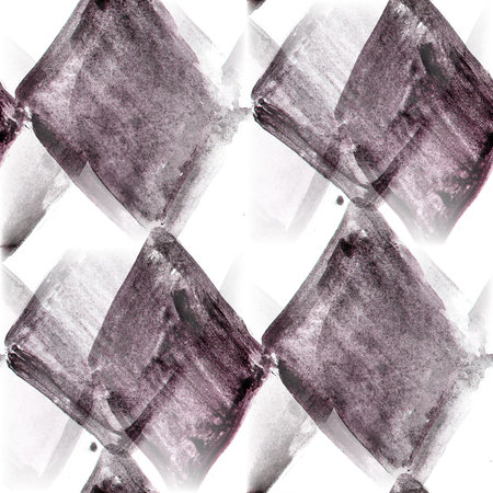 seamless  background watercolor black purple triangle brush color water abstract art