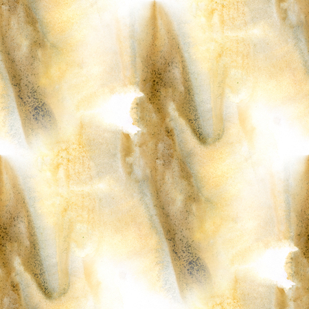 seamless  yellow black texture wallpaper watercolorの写真素材