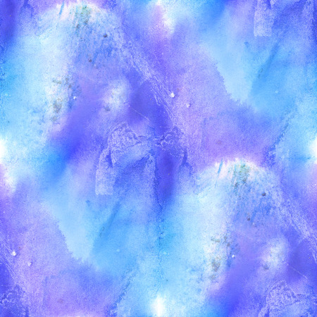 seamless  watercolor background  abstract blue purple texture art pattern, water paper design wallpaperの写真素材
