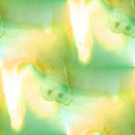 wallpaper  design seamless watercolor yellow green background abstract texture art pattern, water paperの写真素材