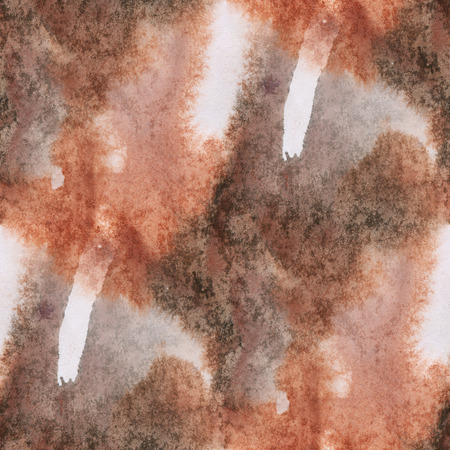 unique  brown abstract watercolor seamless water color pattern brush painting watercolour backgroundの写真素材