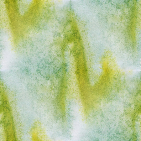 unique  green abstract water seamless watercolor color pattern brush painting watercolour backgroundの写真素材