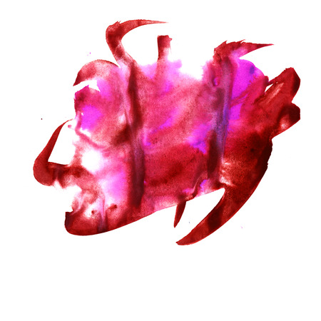 strokes  watercolor paint stroke texture red color with space for your own textの写真素材